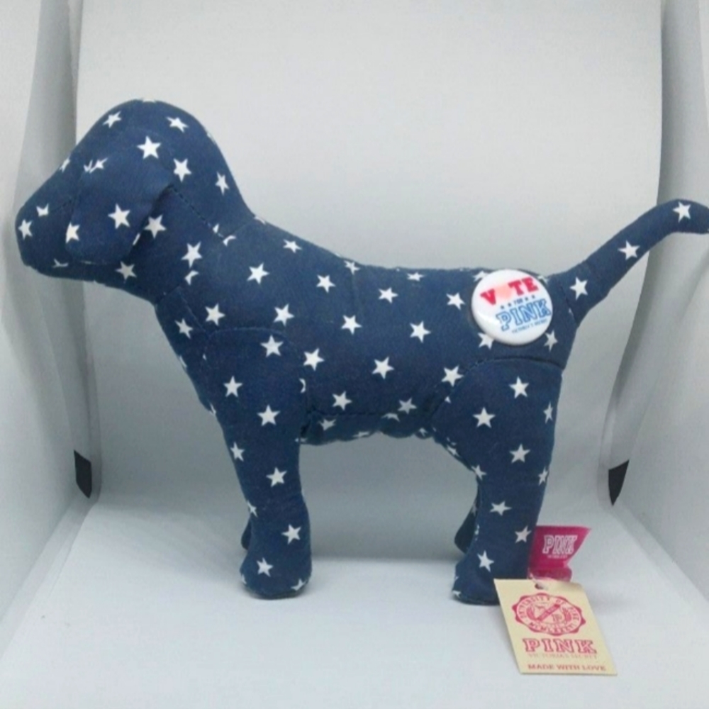 💕PINK VICTORIA SECRET “Vote for Pink” dog